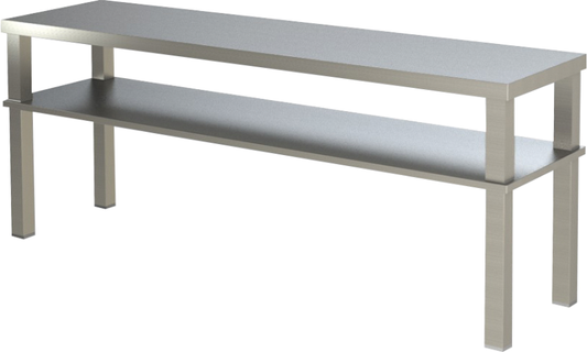 Aufsatzbord 2 Etagen Breite 200cm | KBS 91102106 - KBS Gastrotechnik