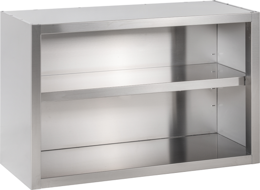 Wandhängeschrank offen B 120cm x H 80cm | KBS 91312112 - KBS Gastrotechnik