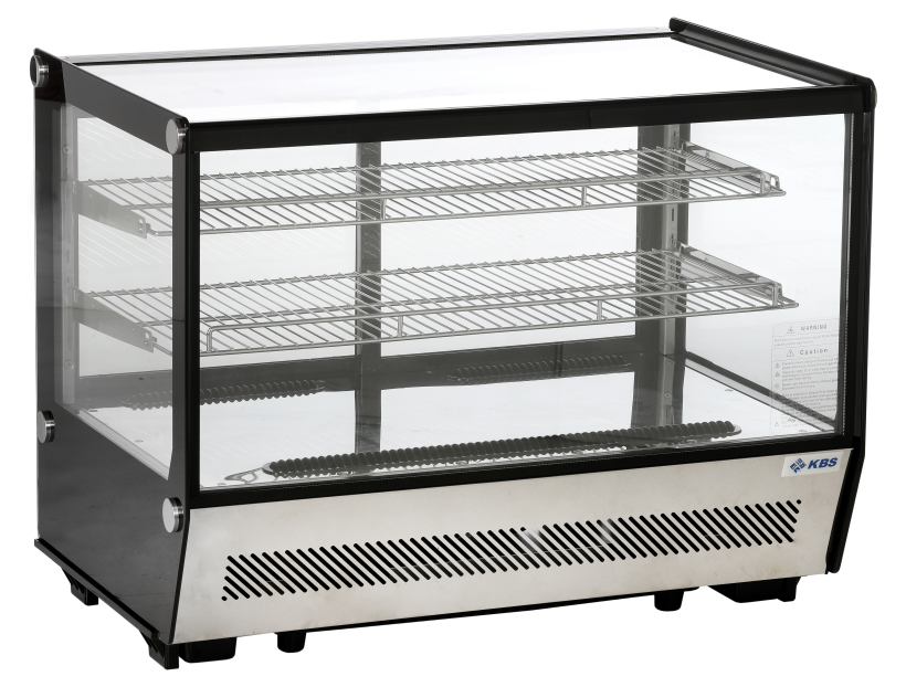 Aufsatz-Kühlvitrine mit 2 Etagen | KBS 9150168 - KBS Gastrotechnik