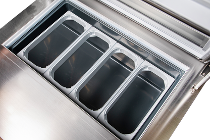 Aufsatzvitrine für Speiseeis ASV 14 Eis | KBS 9150175 - KBS Gastrotechnik