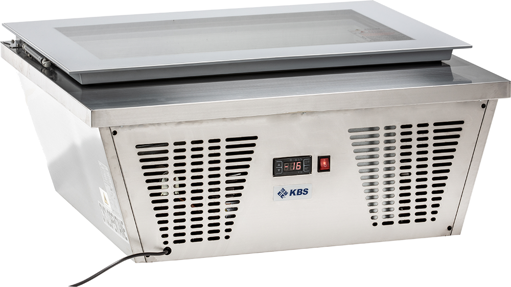 Aufsatzvitrine für Speiseeis ASV 14 Eis | KBS 9150175 - KBS Gastrotechnik