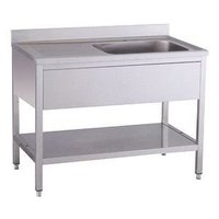 Topfspüle mit Aufkantung B 160cm | KBS 91700104