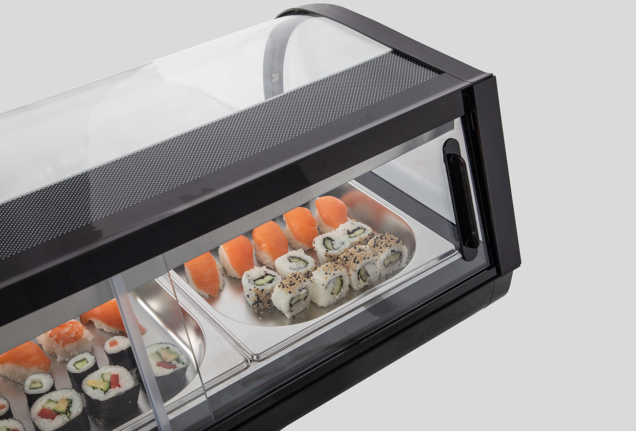 Belegstation Sushi 1200 für 4x GN 1/3 | KBS 9161200 - KBS Gastrotechnik