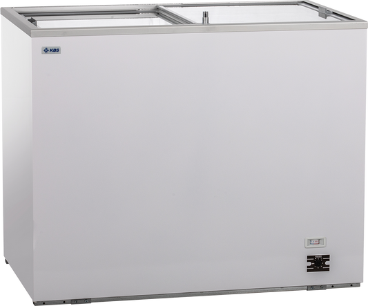 Eiscreme Impuls-Tiefkühltruhe D 200 mit Glasschiebedeckel | KBS 921022 - KBS Gastrotechnik