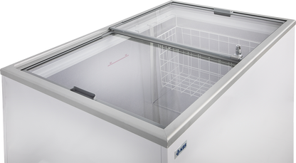 Eiscreme Impuls-Tiefkühltruhe D 200 mit Glasschiebedeckel | KBS 921022 - KBS Gastrotechnik