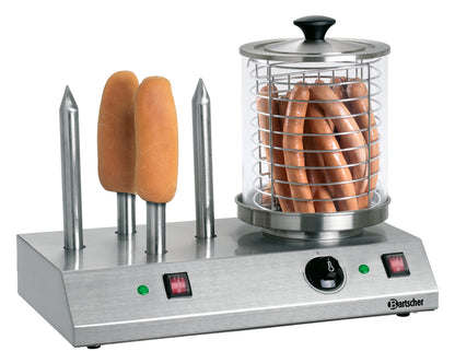 Hot-Dog-Gerät, 4 Toaststangen | Bartscher A120408 - Bartscher