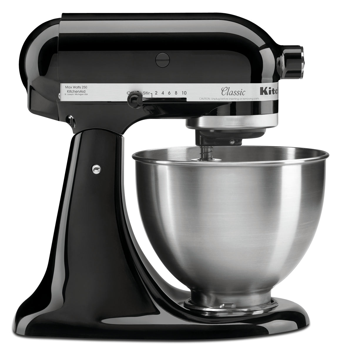 KitchenAid 5K45SSEOB, schwarz, 4,28L | Bartscher A150063 - Bartscher