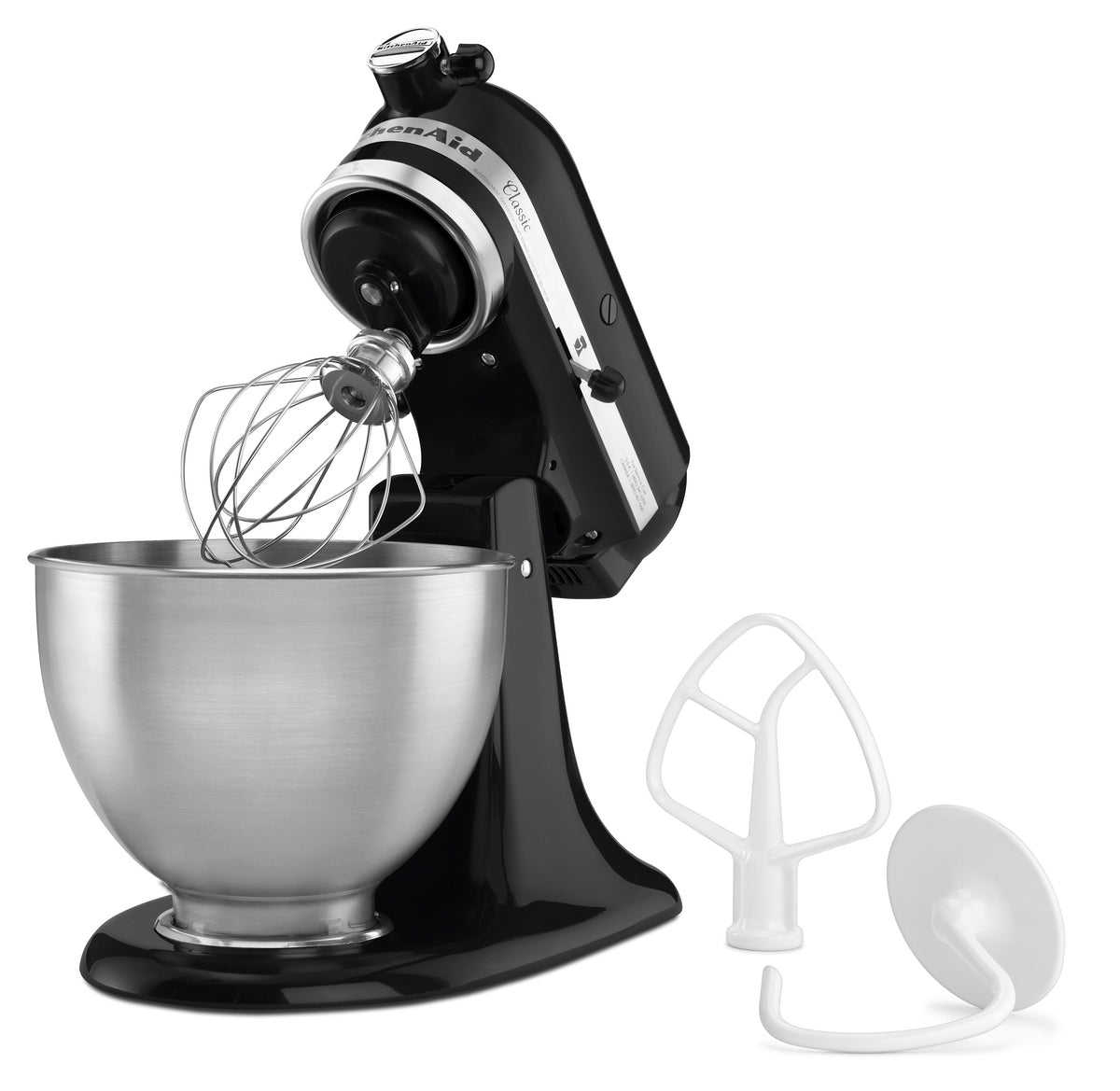 KitchenAid 5K45SSEOB, schwarz, 4,28L | Bartscher A150063 - Bartscher