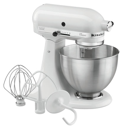 KitchenAid 5K45SSEWH, weiß, 4,28L | Bartscher A150067 - Bartscher