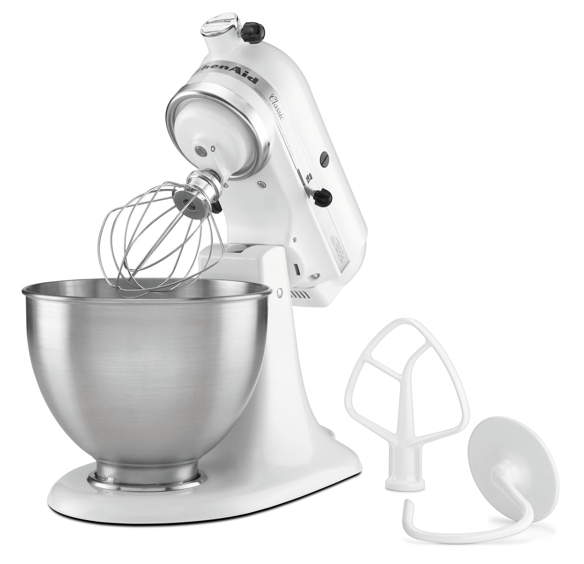 KitchenAid 5K45SSEWH, weiß, 4,28L | Bartscher A150067 - Bartscher