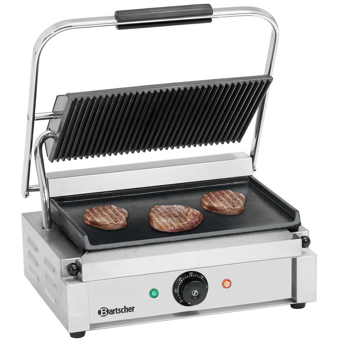 Kontaktgrill "Panini" 1GR | Bartscher A150676 - Bartscher