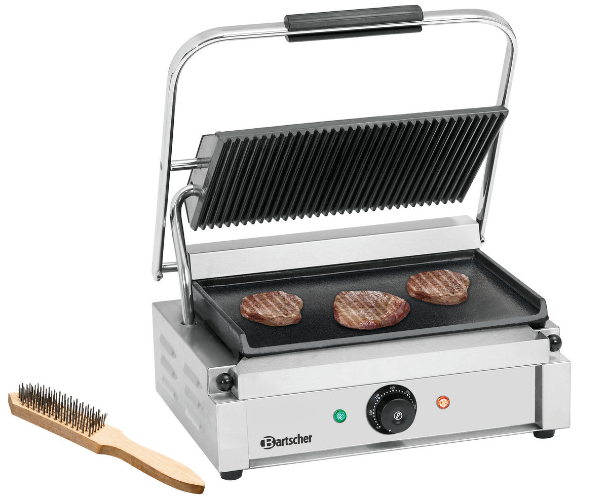Kontaktgrill "Panini" 1GR | Bartscher A150676 - Bartscher