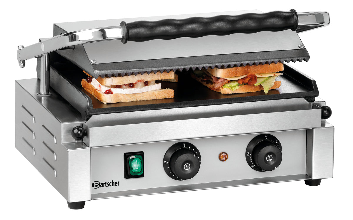 Kontaktgrill "Panini-T" 1GR | Bartscher A150776 - Bartscher