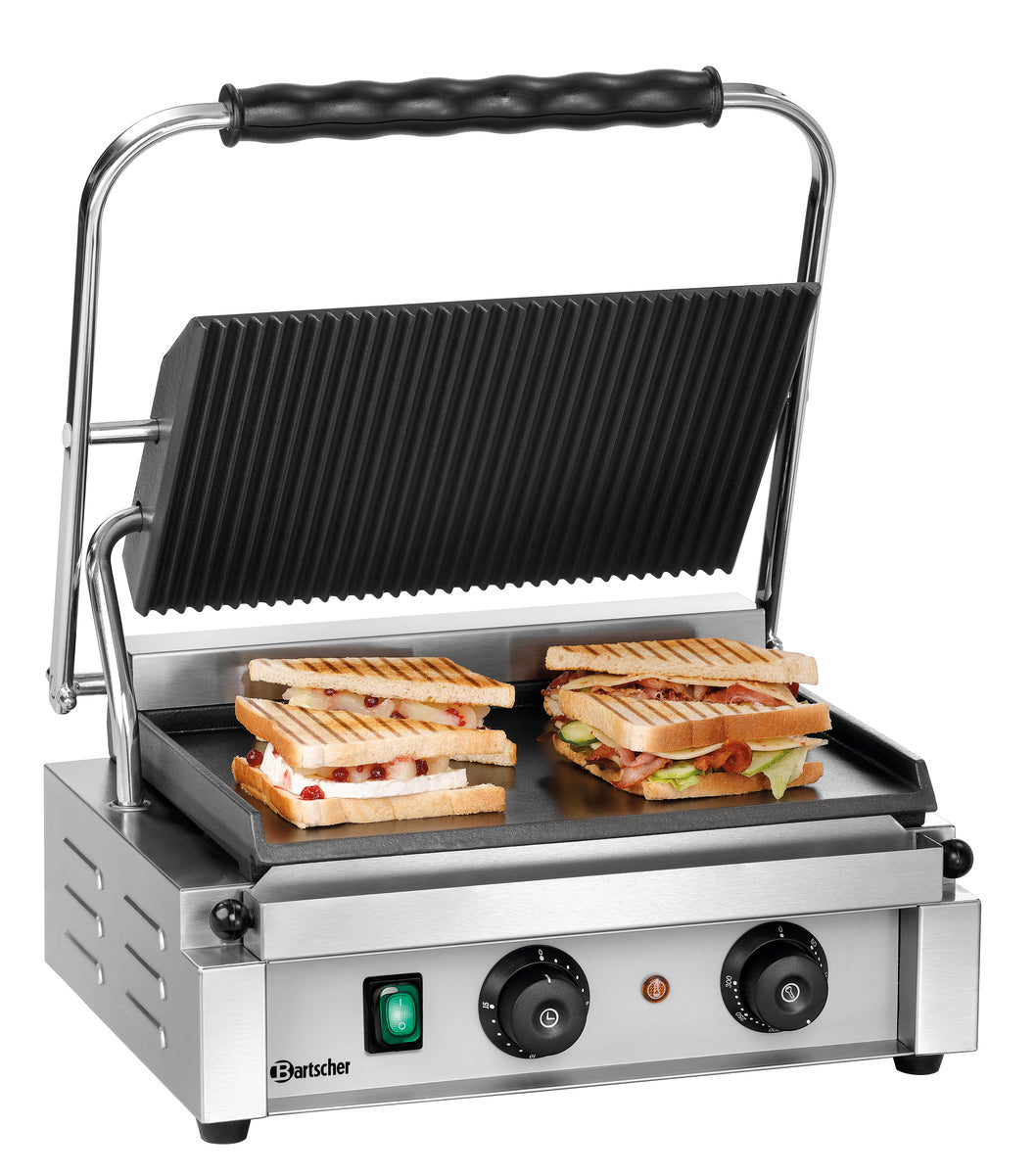 Kontaktgrill "Panini-T" 1GR | Bartscher A150776 - Bartscher