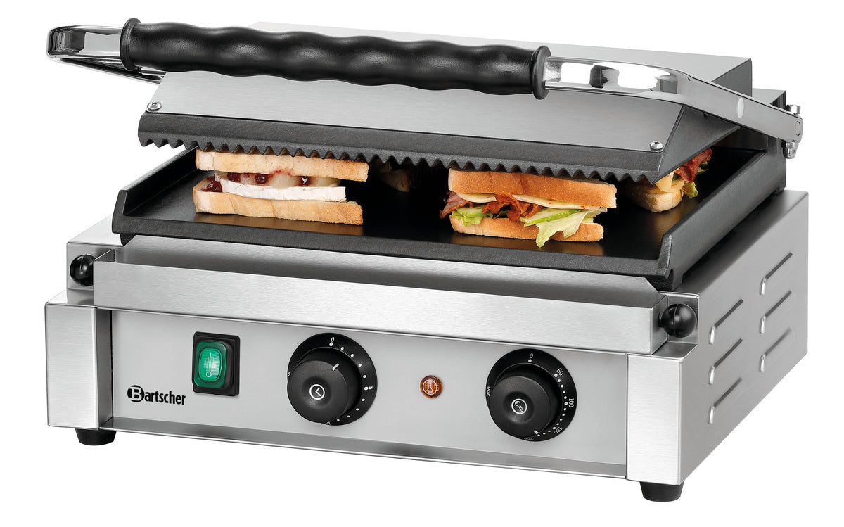 Kontaktgrill "Panini-T" 1GR | Bartscher A150776 - Bartscher