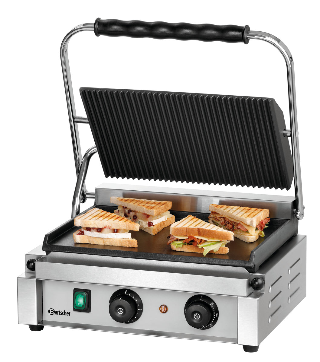 Kontaktgrill "Panini-T" 1GR | Bartscher A150776 - Bartscher