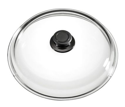 Eurolux Vollglasdeckel Ø 16 cm, inkl, Deckelknopf | Saro EU016-DK-EU