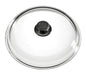 Eurolux Vollglasdeckel Ø 28 cm, inkl, Deckelknopf | Saro EU028-DK-EU